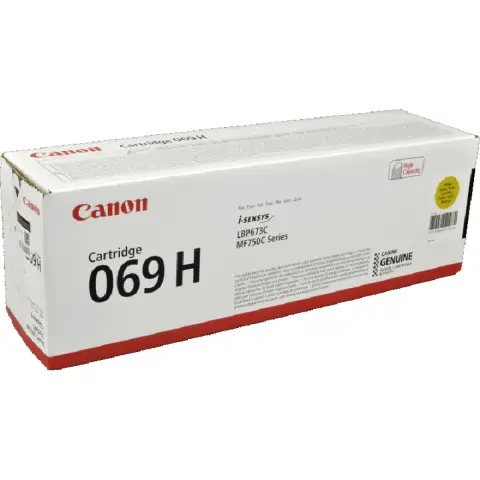 Toner Canon 069H / 5095C002 Yellow do drukarek (Oryginalny) [5.5k]